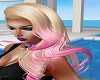 blond pink long