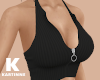 Black Striped Top