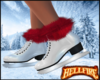 Ice Skates Red & White