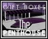 Gift Boxes Purple White