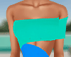 Color Block Blue/Green