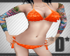 *D* Orange Bikini