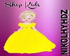 D*dress kids yellow