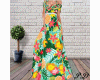 Tropical Fruit Dress