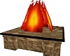 Cave fire place