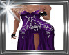 ! purple gown