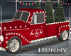 H. Christmas Truck Red