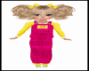 KIDS PINK BIB OVERALLS