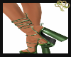 Green Classique Heels