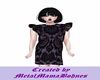 kids gothy lace dress