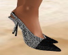 Amber Glitter Sandals