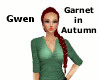 Gwen - Garnet in Autumn