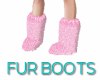 Bun! Pink Fur Boots