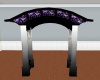 purple and black arch