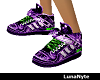 !80s Gens Purple F Shoes