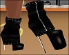 Black High Heeled Boots