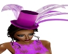  Burlesque Lavender Hat