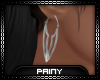 Pointy Silver Earrings