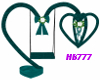HB777 Heart Swing Set TB
