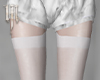 White stockings RLS
