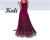 Fuxia Gown