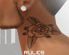 Rules| Rose Neck Tattoo