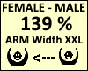 Arm Scaler XXL 139%