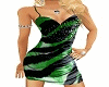 Wild & Sassy Green Dress