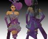(MSis) Purple Bow Dress