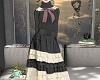 kanure gown black sesame