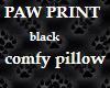 PawPrint Comfy Pillow(B)