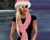 Winter Candy Cane Scarf