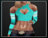 teal hottie top