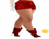 red rl skirt