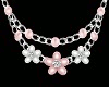 SL Pink Floral Jewel Set