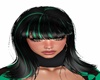 //Sh//Green OmbreHair