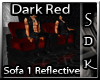 #SDK# Dark Red Sofa R