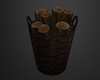 Basket Of Fire Wood