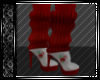 Red & White Xmas Boots