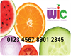 FOOD WIC CARD