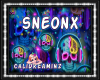 SNEONX  STEAMPUNK SKULL