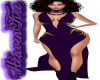 ^HF^ Purple Goddess Gown