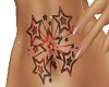 stars belly tattoo3