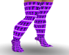 Purple Toxic Boots