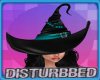 ! Batty Witch Hat - Teal
