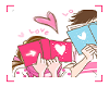 cute cartoon couple