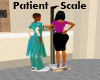 Animated patient scale
