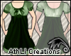 LK~Doll Dress-Green