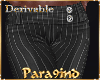 P9)Deriv  Striped Pants