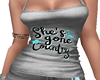 Shes Country Grey Tank